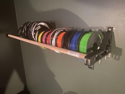 200g filament storage rack 3d print model - Mito3D