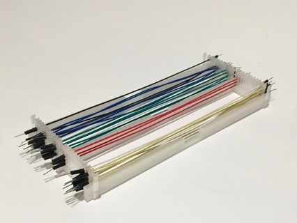 200mm Dupont câble organisateur personnalisé électronique 3d print model - Mito3D