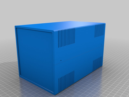 200x125x125mm project box customized electronics 3d print model - Mito3D