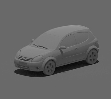2010 ford ka 3d print model - Mito3D