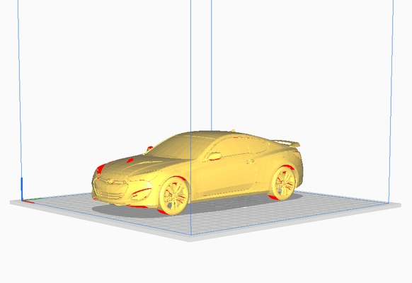 2013 hyundai gênese cupê 3 8 pista jogos auto carro veículo automóvel 3d print model - Mito3D