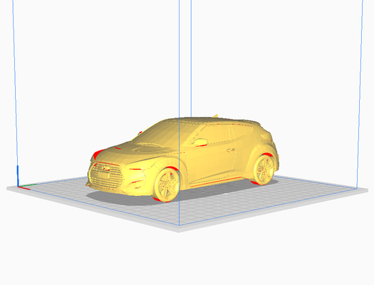 2013 hyundai veloster turbo jogos auto carro veículo automóvel 3d print model - Mito3D