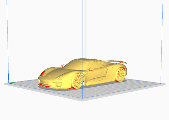 2013 porsche 918 gioco auto macchina veicolo automobile 3d print model - Mito3D