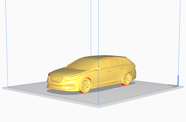 2014 hyundai lf sonata vagão jogos auto carro veículo automóvel 3d print model - Mito3D