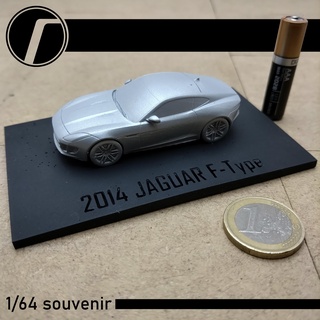 2014 Jaguar type 1 64 Souvenir Art Wagen Miniatur heiß Räder Fahrzeug Sport Harz Skulptur 3d print model - Mito3D