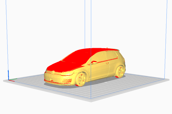 2014 volkswagen - golf gti game auto car vehicle automobile 3d print model - Mito3D