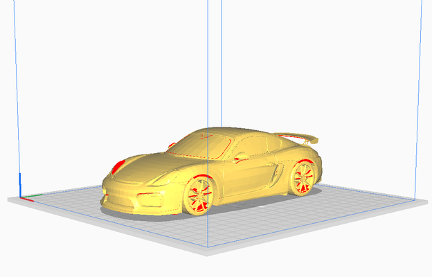 2015 porsche caïman gt4 jeu auto voiture véhicule 3d print model - Mito3D