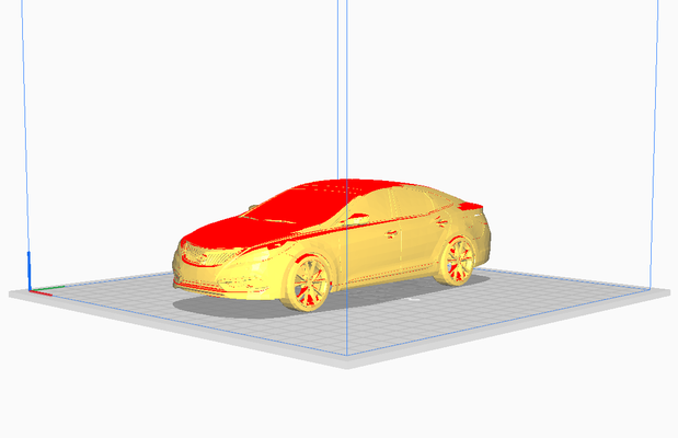 2016 hyundai grandeza azera jogos auto carro veículo automóvel 3d print model - Mito3D