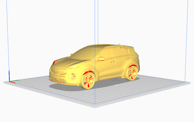 2016 anatra sportage gioco auto macchina veicolo automobile 3d print model - Mito3D