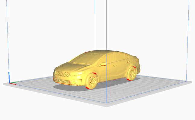 2017 kia k3 kerato oyun oto araba araç otomobil 3d print model - Mito3D