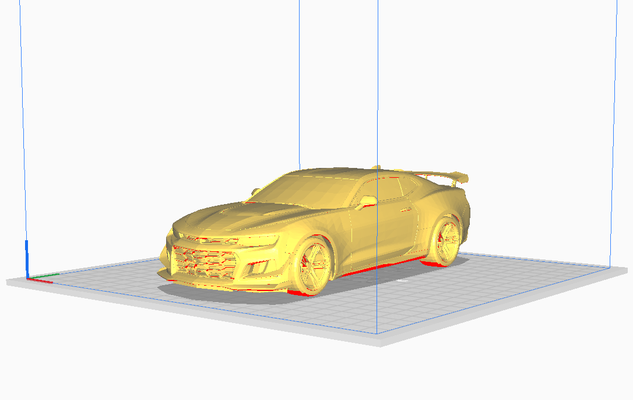 2018 chevrolet - camaro zl1 1le game auto car vehicle automobile 3d print model - Mito3D