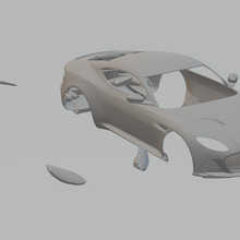 2019 Aston martín dbs superleggera juego tragamonedas coche vehiculo fundido presión ruedas calientes carrera h0 rc modelo kyosho Tamya coches juguetes colecionavel miniaturas 3d print model - Mito3D