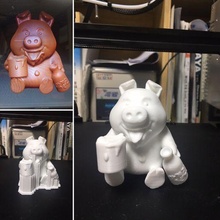 2019 pig game animals 3d print model - Mito3D