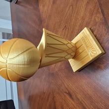 2019 toronto raptors championship trophy game nba basketball kobe bryant lebron james kawhi leonard kevin durant michael jordan kyle lowry sports champion decoration decor 3d print model - Mito3D