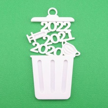 2020 2021 & 2022 covid-19 pandemic garbage christmas ornament decoration covid19 gift tag tree xmas vaccine mask card making craft supplies diy 3d print model - Mito3D