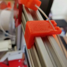 2020 2040 filament rehberi aracı ekstruzyon am8 3d yazıcı aksesuarları 3d print model - Mito3D