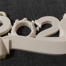 2020 Navidad ornamento base herramienta covid 19 máscara 3d impresión 3d print model - Mito3D