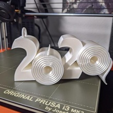 2020 Weihnachten Baum Ornament Kunst Toilette Papier 3d print model - Mito3D