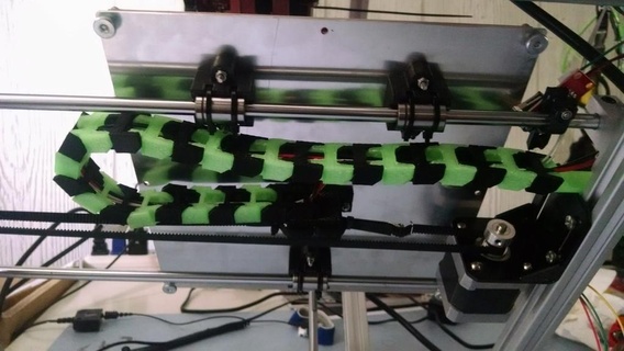 2020 i3 eixo cabo âncoras v2 Folgertech prusa y belt holder 3d impressão 3d print model - Mito3D
