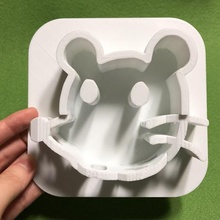 2020 white mouse illusion art 3d eunny rat year 3d print model - Mito3D