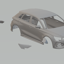 2022 audi rs3 sportback game slotcar car diecast hotwheels race h0 rc model kyosho tamya cars toys jugetes colecionavel miniaturas 3d print model - Mito3D