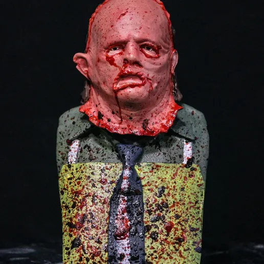 2022 leatherface bust 3D print model - Mito3D