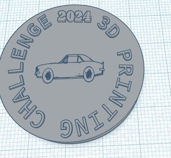 2024 3d printed rc challenge coin Game 3d print model - Mito3D