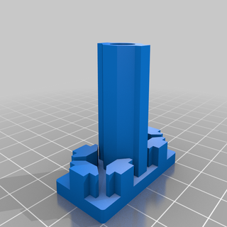 2040 pieds m8 blv mgn cube 3d imprimante pièces 3d print model - Mito3D