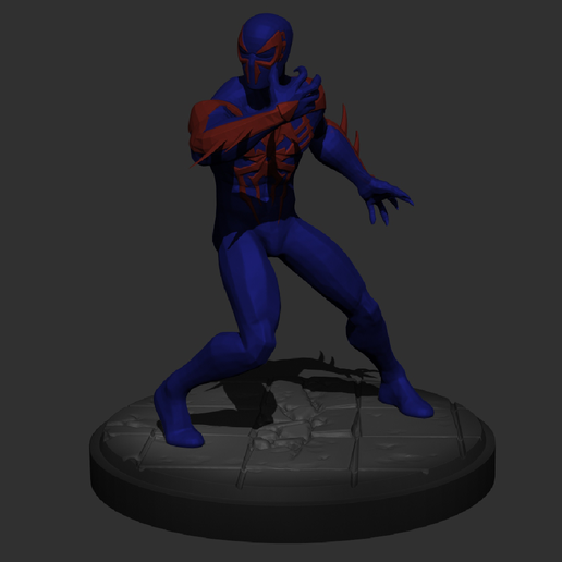 2099 homem Aranha mcp escala 3D print model - Mito3D