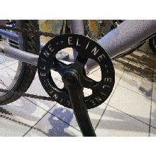 20 24 personalizadas bicicleta casos gadget bloco motor b'twin proteção motivo personalizado resistente robusto sólido pedal espiral flor uni bi color 3d print model - Mito3D
