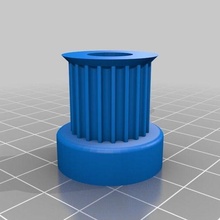 20 10 htd m3 pulley customized 3d_printer_parts 3d print model - Mito3D