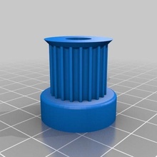 20 8 htd m3 pulley customized 3d_printer_parts 3d print model - Mito3D