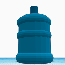 20 liter watterbottle jar water bottle waterbottle 20l 20liter 20litre 20literwaterbottle 3d print model - Mito3D