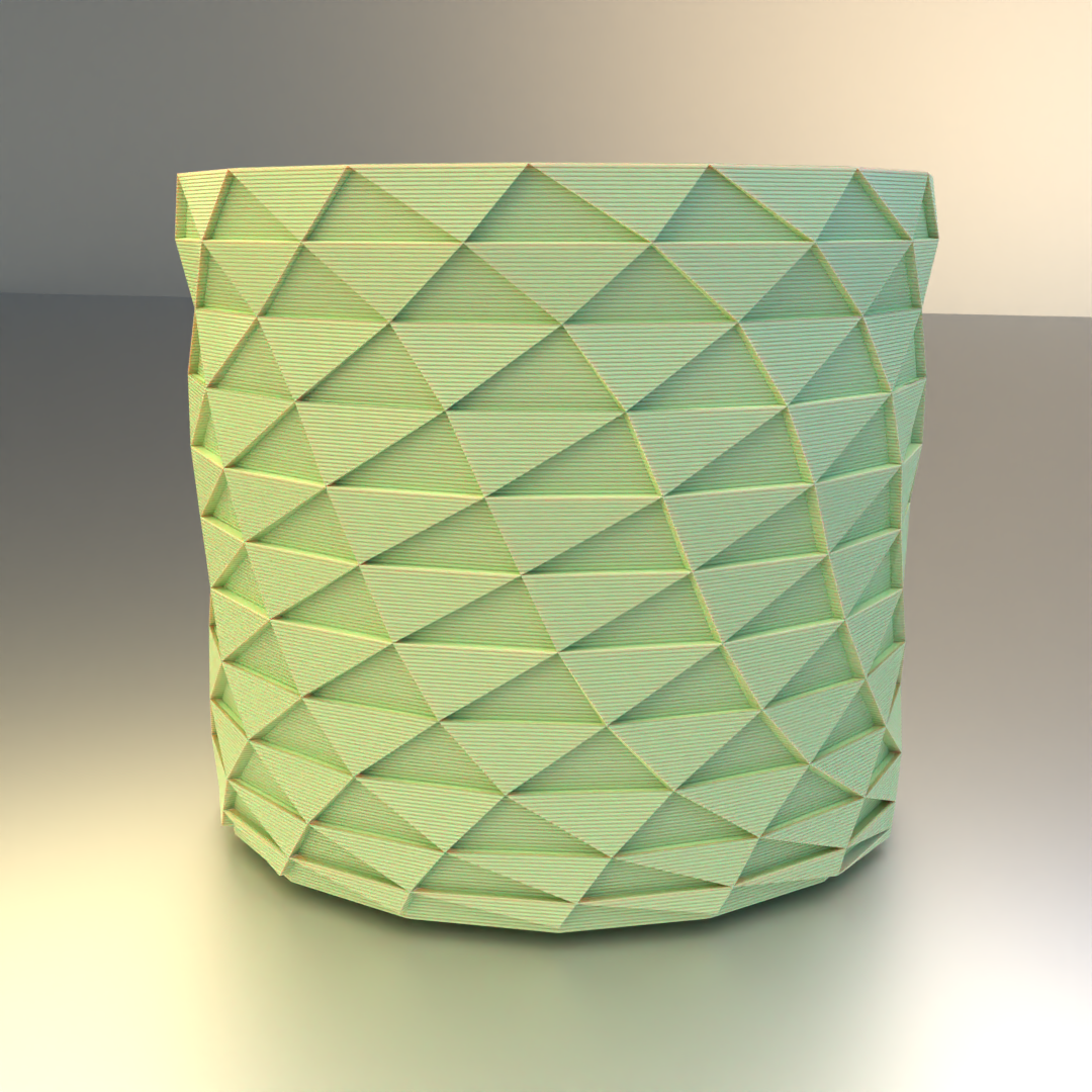 20 pot collection vase flower plant 3D print model - Mito3D