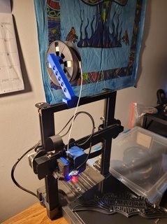 20 x extrusion filament spool holder 3d print model - Mito3D