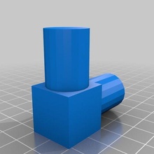 20mm condotto angolo 3d print model - Mito3D