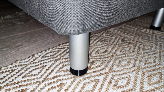 20mm ped riser giro 60mm gamba letto sollevamento aumento anziano 3d print model - Mito3D