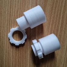 20mm plain screw conduit adapter lock nut tool electronics 3d print model - Mito3D