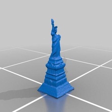 20th century statue liberty souvenir model 19th american committee bartholdi frederic auguste new york of scans_replicas 3d print model - Mito3D