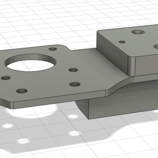 20x20 perfil extrusora motor suporte Lotmaxx sc 10 Tubarão extrusão 3d_printer_parts 3D print model - Mito3D