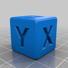 20x20x20 arredondado cubo ferramenta calibração 3d impressão testes 3d print model - Mito3D