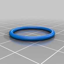 20x2 squillare tpu gioielleria personalizzato anelli 3d print model - Mito3D