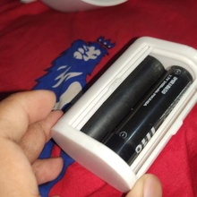 21700 battery case sliding lit gadget vape 3d print model - Mito3D