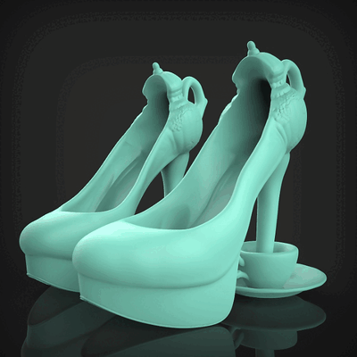 21 3d zapatos modelo bjd muñeca impresión ooak stl articulado muñecas expediente arte bisagras mano figurilla 3d print model - Mito3D