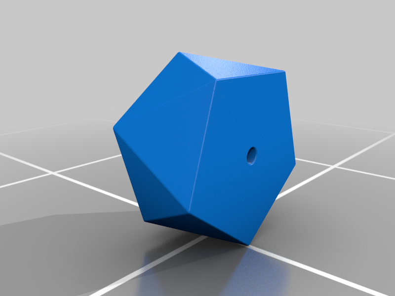 22 icosaedro geométrico envase v1 aéreo pulgadas herramientas contenedores flor maceta florero geometrías geometría planta platónico sólido sagrado caja organización almacenamiento 3D print model - Mito3D