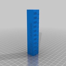 225 degree temperature tower customized 3d_printing_tests 3d print model - Mito3D