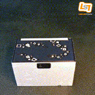 22 1 espace rangement cube nintendo commutateur Jeu cartouches microsd cartes cartouche boîte vidéo Jeux 3d print model - Mito3D
