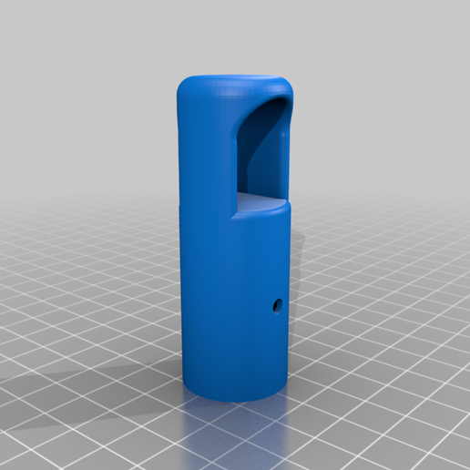 22mm diâmetro cabo vassoura cabide casa 3D print model - Mito3D