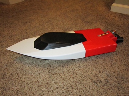 23 rc jetboat Gadget remote control rc jet boat jetboat  3d print model - Mito3D