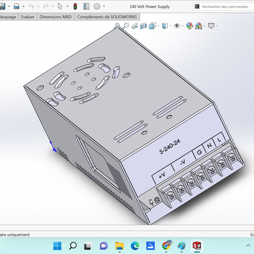 240 volt energia supply11 3D print model - Mito3D